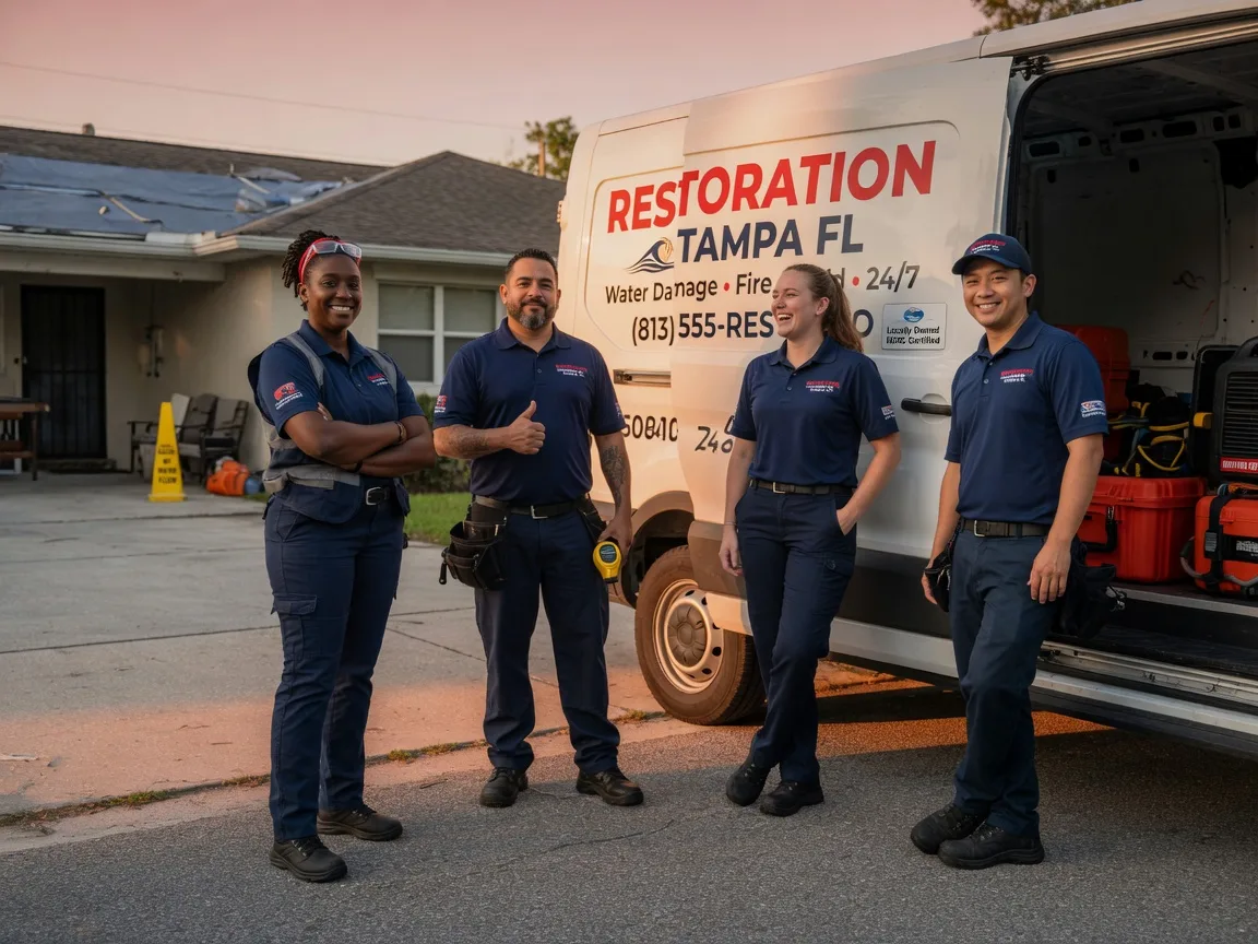 Water Damage Restoration company in Oakwood, VA